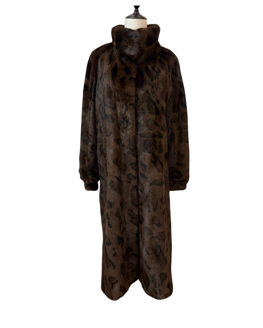 紫級水貂毛皮外套